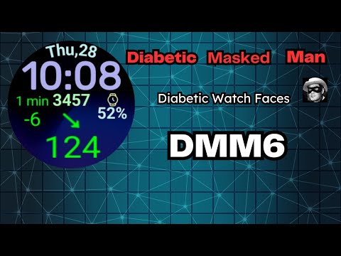 DMM6 Diabetic Watch Face XXL