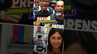 NADA MUDOU JORNALSITAS PRESOS NA VENEZUELA #shorts