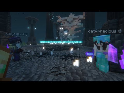 EPIC Boss Fight in The Graveyard Mod | Minecraft