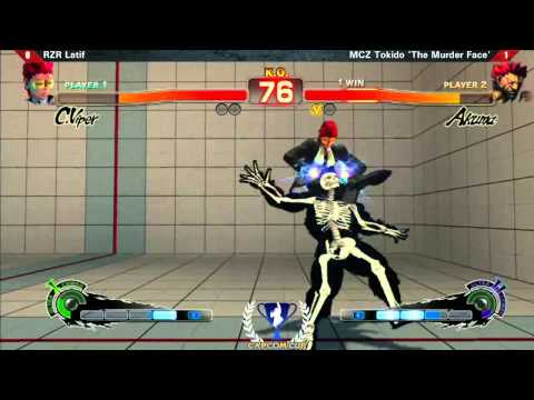 SSF4AE RZR Latif vs MCZ Tokido - TGS CapcomCup Qualifier