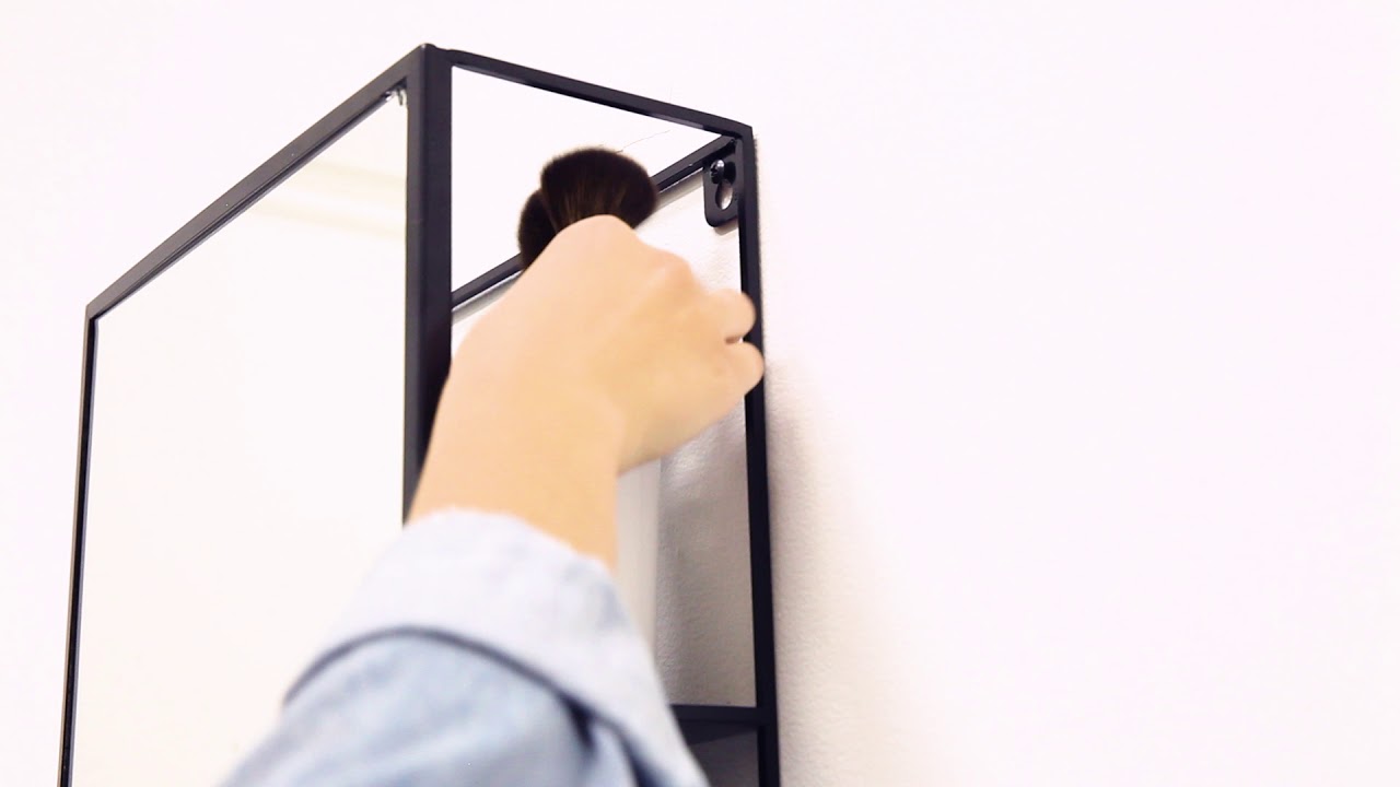 Barokko - Szafka łazienkowa z lustrem Cubiko - Umbra