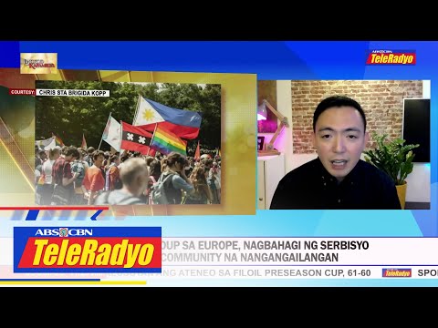 Filipino LGBTQ group sa Europe, nagbahagi ng serbisyo sa Filipino community na nangangailangan