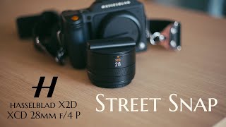 Video thumbnail for Street Snap  Hasselblad X2D+XCD 28mm f/4 P【Cinematic  Vlog】 by A Day in the Lofts