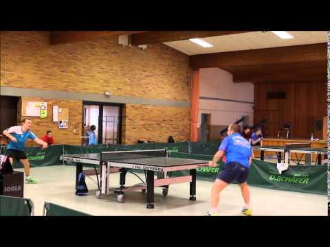 Tischtennis Hessenliga - TV Braunfels vs. SV Mörlenbach 22.03.2015