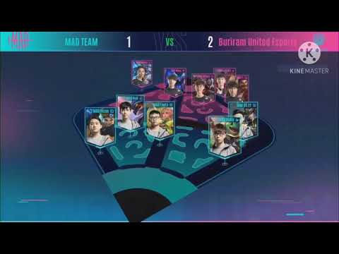 Rov Championship AIC 2020 | Semi Finals | Week 4 Day 1 Match 2 Buriram United Esports vs MAD Team G4
