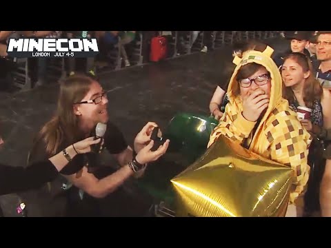 Minecon 2015 - Marriage Proposal on Live