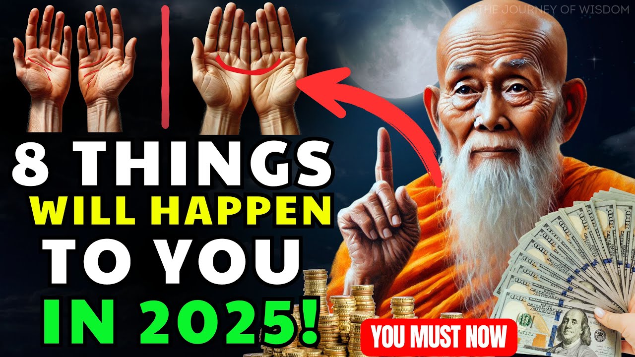 If You Have a CRESCENT MOON and the Letter M on Your Palm, 8 Things Will Happen to You in 2025!