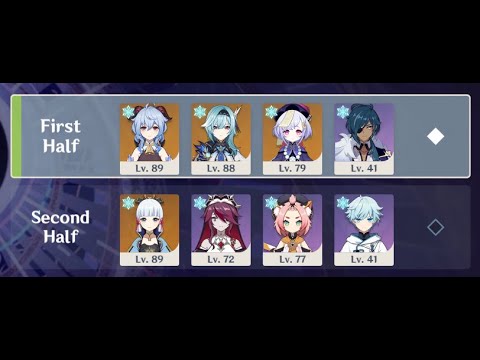 2.0 Spiral Abyss, Cryo Supremacy ❄ - (Floor 12, 9 Stars)