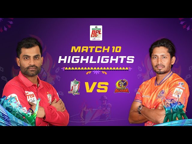 Highlights | Match 10: Fortune Barishal vs Durbar Rajshahi