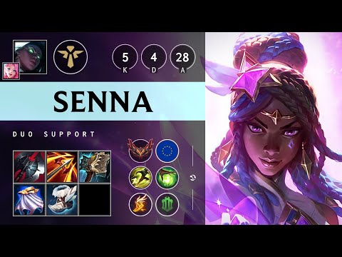 Senna Support vs Rell - EUW Grandmaster Patch 25.14