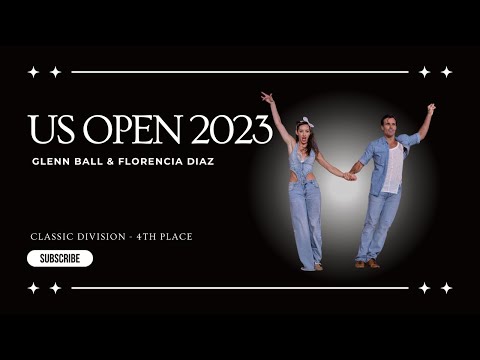 Glenn Ball and Florencia Diaz US OPEN 2023