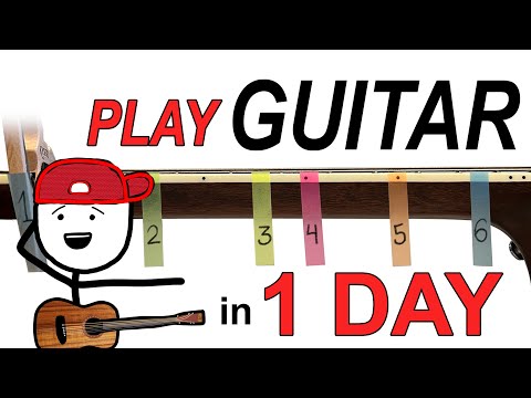 PLAY GUITAR in ONE DAY (actually)