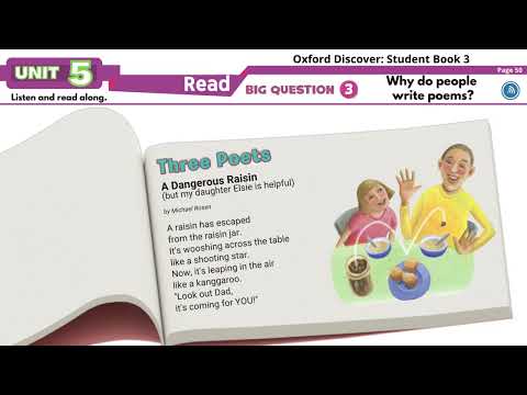 Oxford Discover 3   Unit 5   Read along   Three Poets