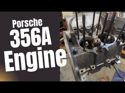 Thumbnail for Porsche 356A engine rebuild (Case Halves) #porsche #mechanic #automobile #engine  #repair  by Porsche, Porsche 356