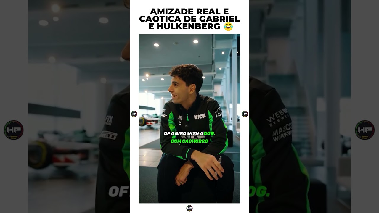 A amizade CAÓTICA e VERDADEIRA de Bortoleto e Hulkenberg 😂