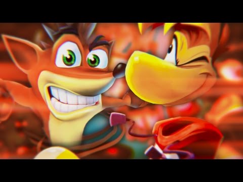 Rayman VS. Crash Bandicoot [Batalha de Gigantes]