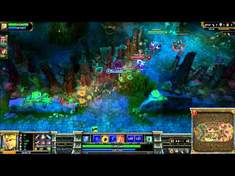 League of Legends - Alistar pushed Mundo!