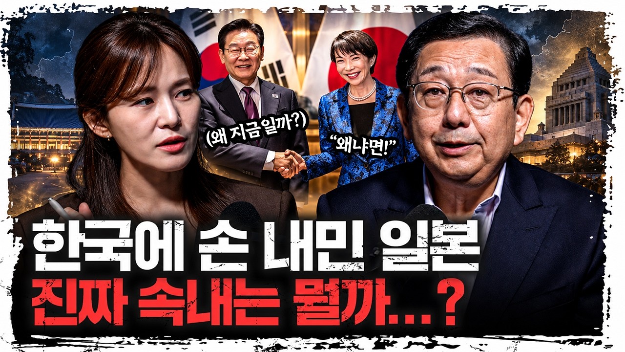 일본은 왜 한국과 손잡으려 할까? 다카이치의 외교 전략은... | 호사카 유지 고려대학교 특임교수 [주말인?