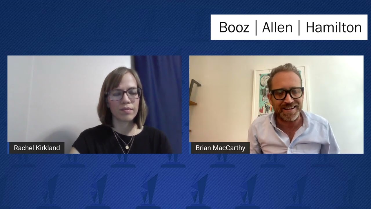 Booz Allen Hamilton's Brian MacCarthy on New Venture ... - YouTube