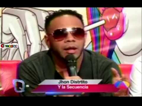 Entrevista a Jhon Distrito y la secuencia en QTV