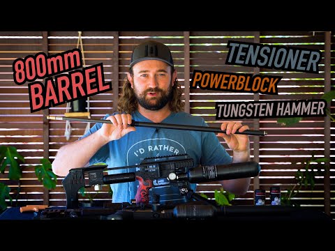 EVERYTHING You Need To Know: 800mm Barrel, Tensioner, PowerBlock & Tungsten Hammer