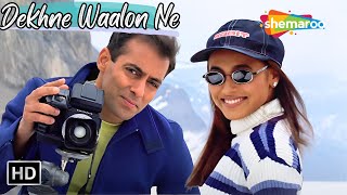Download lagu Dekhne Waalon Ne | Salman Khan, Rani | Alka yagnik Hit Love Songs | Chori Chori Chupke Chupke Songs mp3