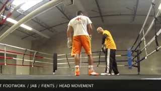 Coach Rick Mittology Amir "King" Khan Explosive Skills Sharpening Controlled Outside Movement Feints