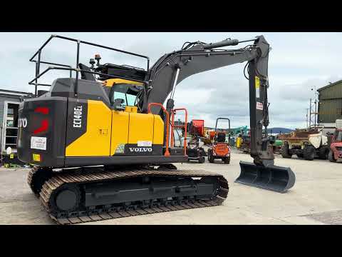 2022 Volvo EC140EL digger excavator 13 ton , 14 to - Image 2