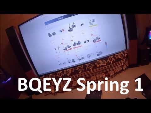 BQEYZ Spring 1 (Hybrid earphone)  (하이브리드 이어폰) 인트로
