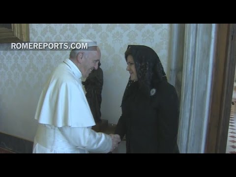 Francisco se reúne con la primera ministra de Polonia Beata Szydło