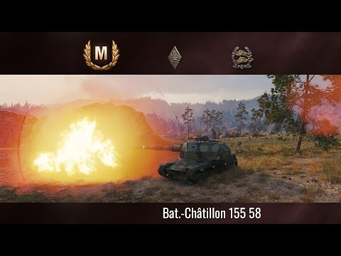 Pivotal Artillery | Ace in Bat.-Châtillon 155 58 - World of Tanks