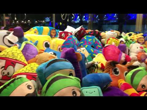 Dave & Busters Trap Door Game, Bowling, Claw Machine...