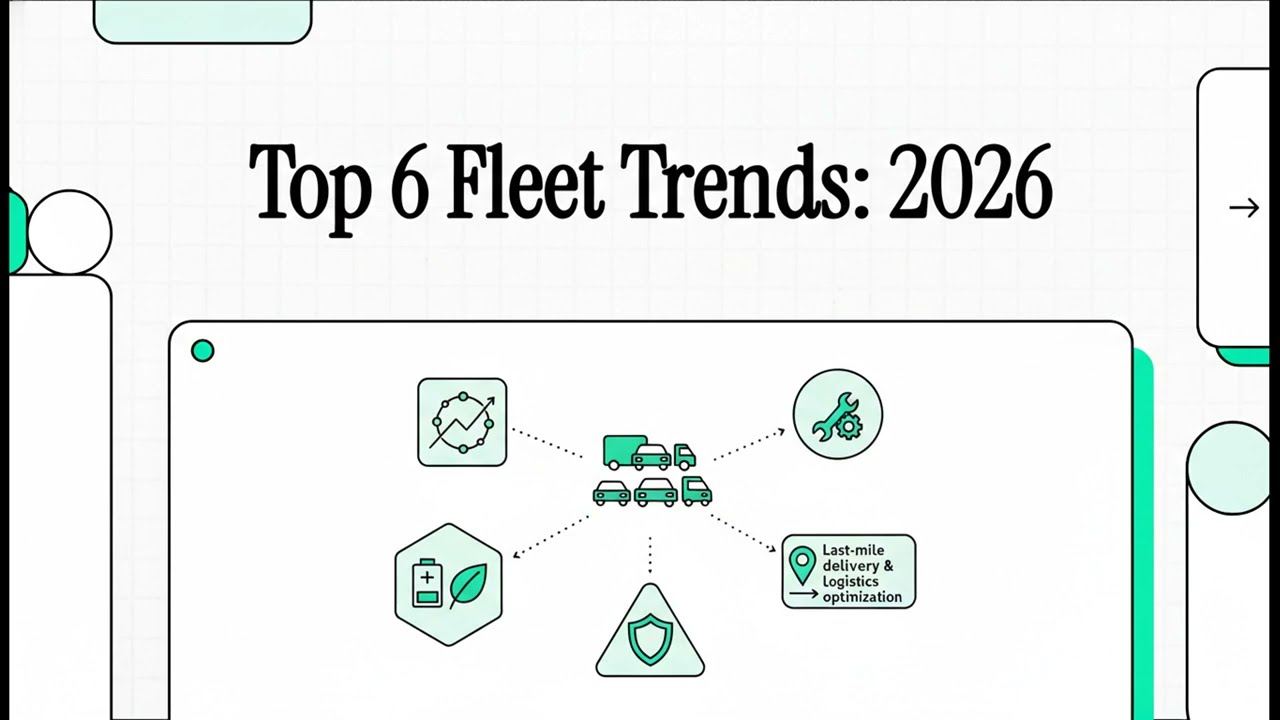 Top 6 fleet management trends to watch in 2026