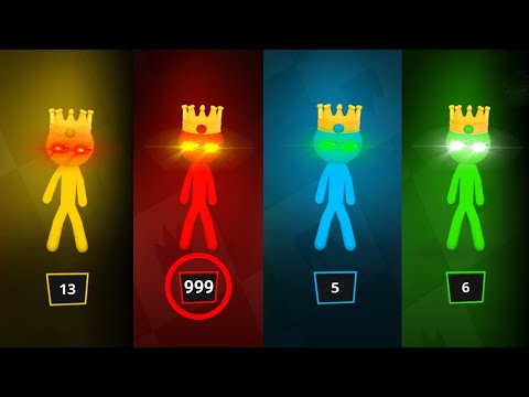 999 Random Stickman Party 1 2 3 4 MiniGames 2024 - Stickman Party Gameplay