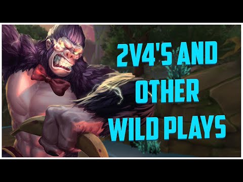 2V4'S AND OTHER WILD PLAYS - RAIJIN RANKED SMITE S10