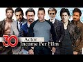 Bollywood Actors Salary 30 Popular Highest Paid Bollywood Actor Per Film Income