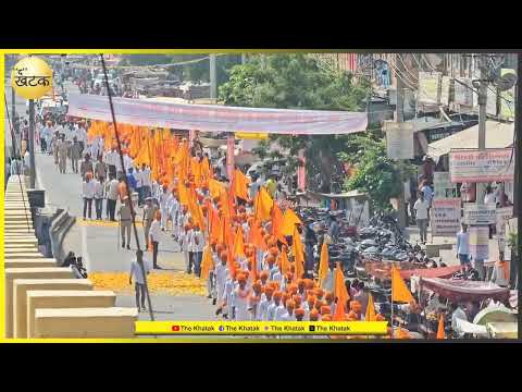 शस्त्र पूजन के बाद बाड़मेर में निकली पथ प्रेरणा यात्रा...