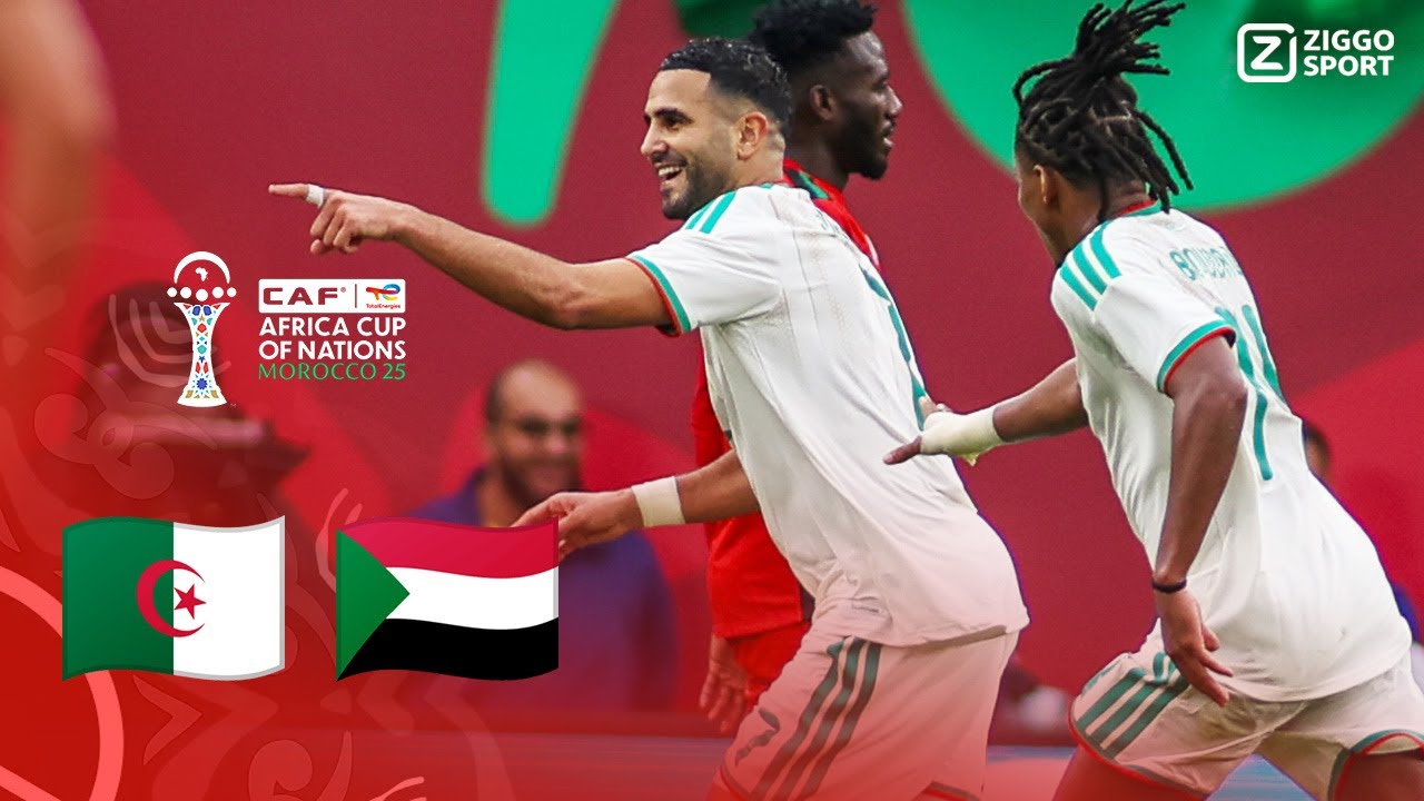 AANVOERDER RIYAD MAHREZ SPEELT DE STERREN VAN DE HEMEL!! 😍🔥 | Algerije vs Soedan | Afrika Cup 2026