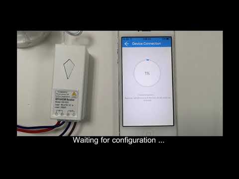 How to use the WIFI&433Mhz receiver into EZ Mode for King Smart APP