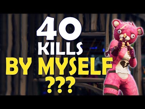 40 kills alone world record most kills ever in fortnite his fn gamer - fortnite 40 kills
