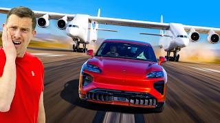 Racing the World’s BIGGEST Plane in the FASTEST Porsche Ever!