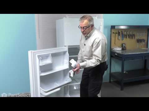 Refrigerator Repair - Replacing the Door Shelf Bar (Frigidaire Part # 240534901)