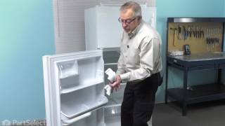 Refrigerator Repair - Replacing the Door Shelf Bar (Frigidaire Part # 240534901)