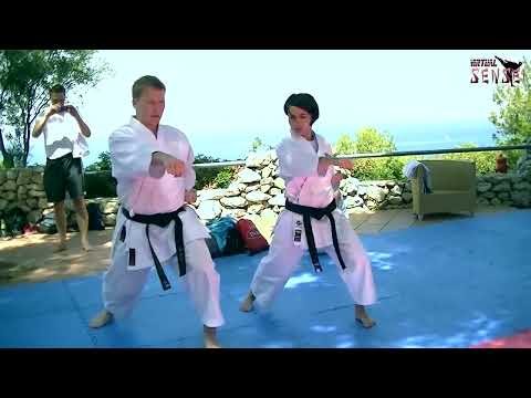 Viviana Bottaro teaching kata Unshu - Karate & Relax June 2013