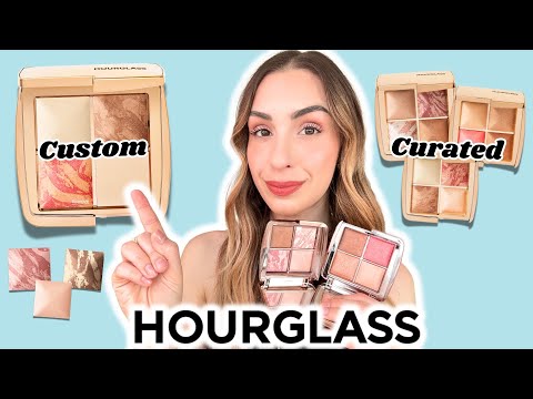 Hourglass CUSTOM Ambient Lighting Quads: BEST Shades for FAIR SKIN | Dawn, Sunrise, Golden Hour