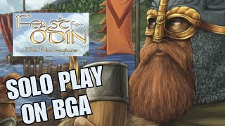 A Feast for Odin Norwegians Expansion BGA solo Rosenberg-athon 2025