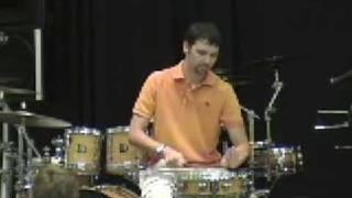 Improv Jazz Brush Solo before a drum clinic at D-Fest