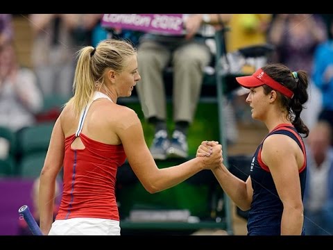Maria Sharapova vs Laura Robson 2012 London Highlights