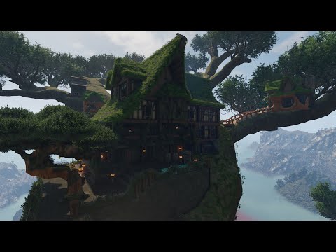 Enshrouded: Gigantic Treehouse Build Showcase
