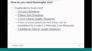 Allscripts Enterprise EHR: Menu & Clinical Quality Measures